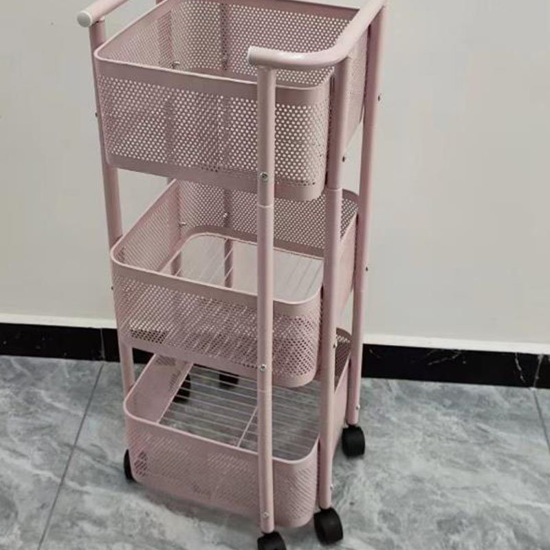 শেল্ফ ফ্লোর মাল্টি-লেয়ার ট্রলি